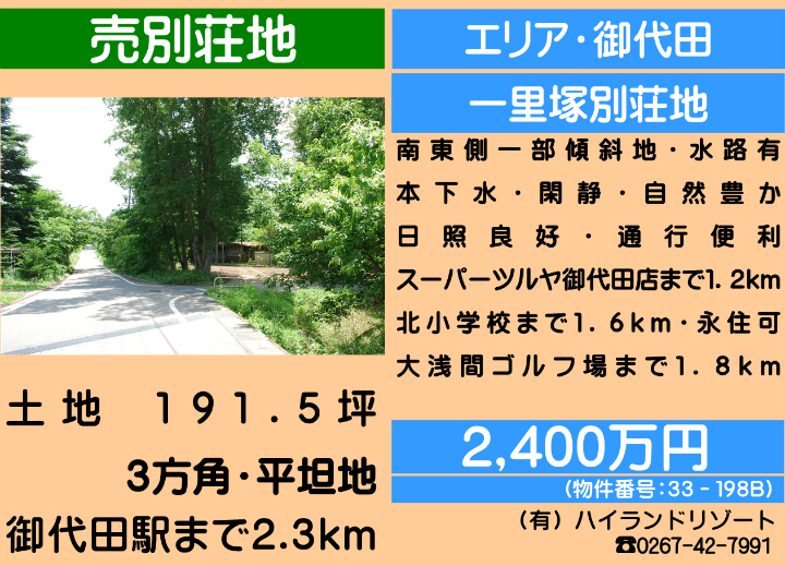 ԍF33-198B@c厚n@yn